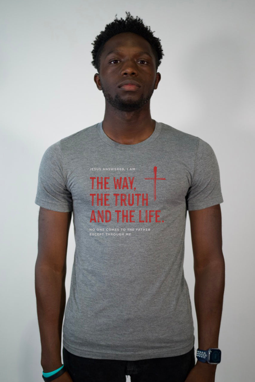 T-Shirt "Jesus Answered"