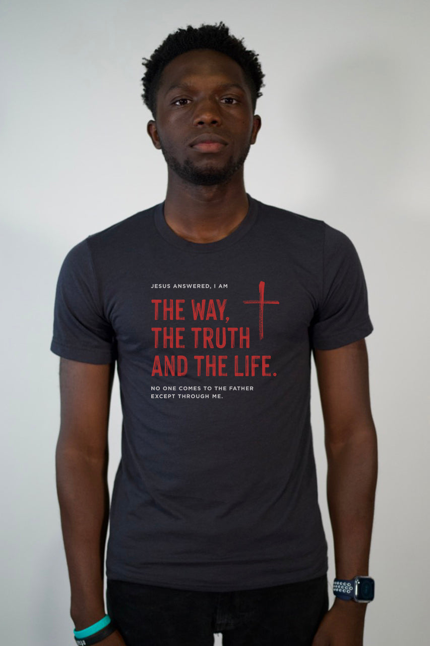 T-Shirt "Jesus Answered"
