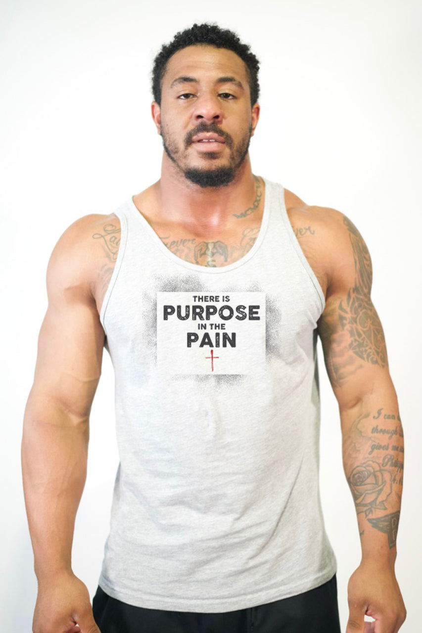 Tank Top Men's "Purpose in Pain"