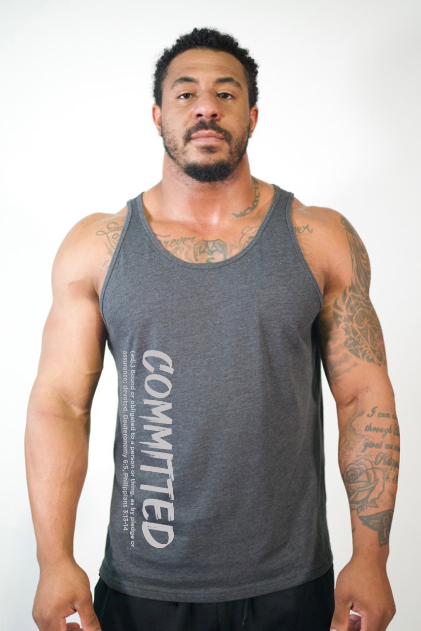 Tank Top Men's "Committed"