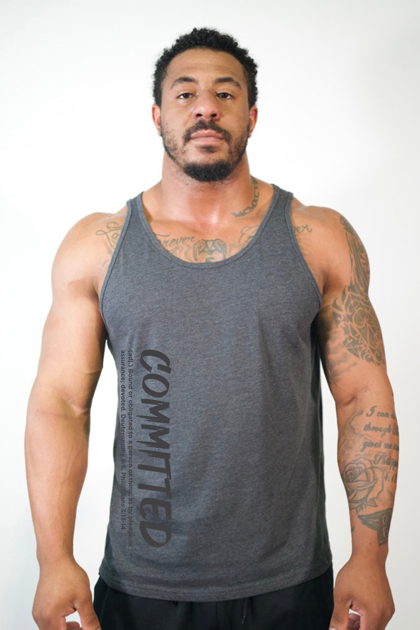Tank Top Men's "Committed"