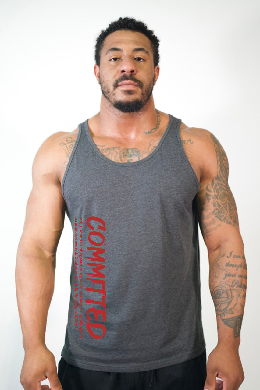 Tank Top Men's "Committed"