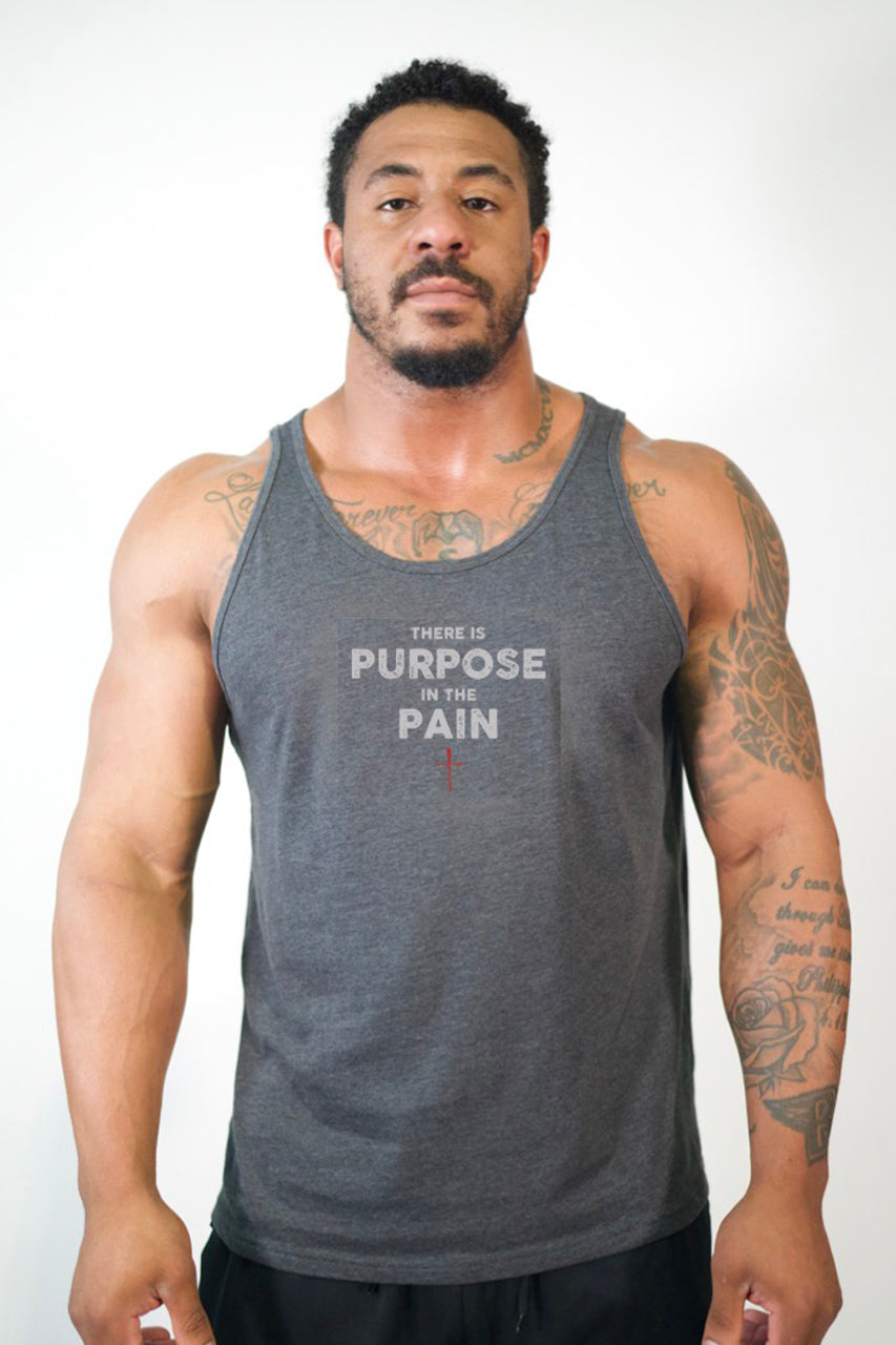 Tank Top Men's "Purpose in Pain"