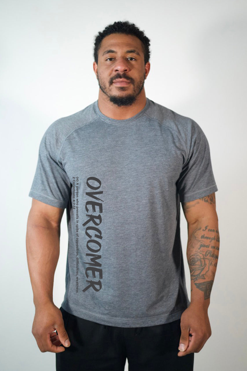 T-Shirt Performance Men's "Overcomer"