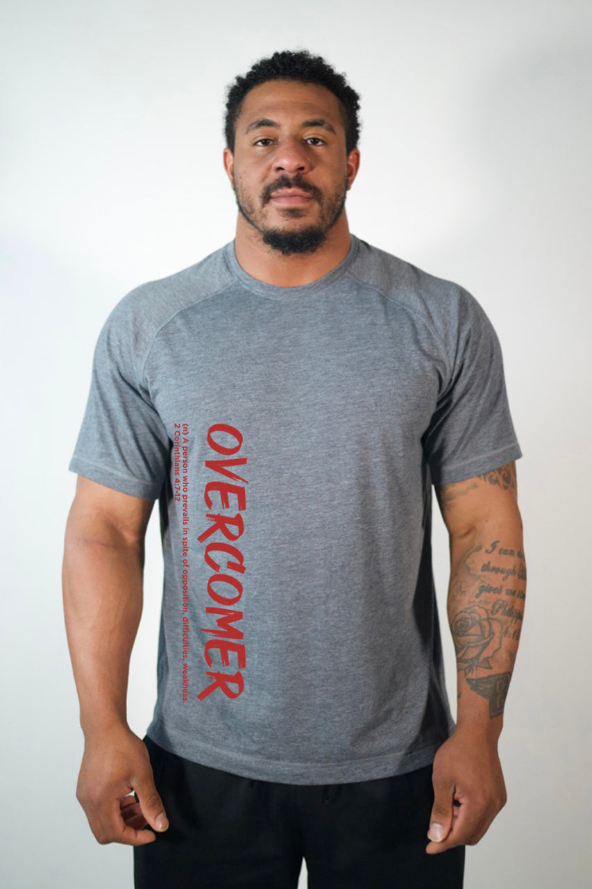 T-Shirt Performance Men's "Overcomer"