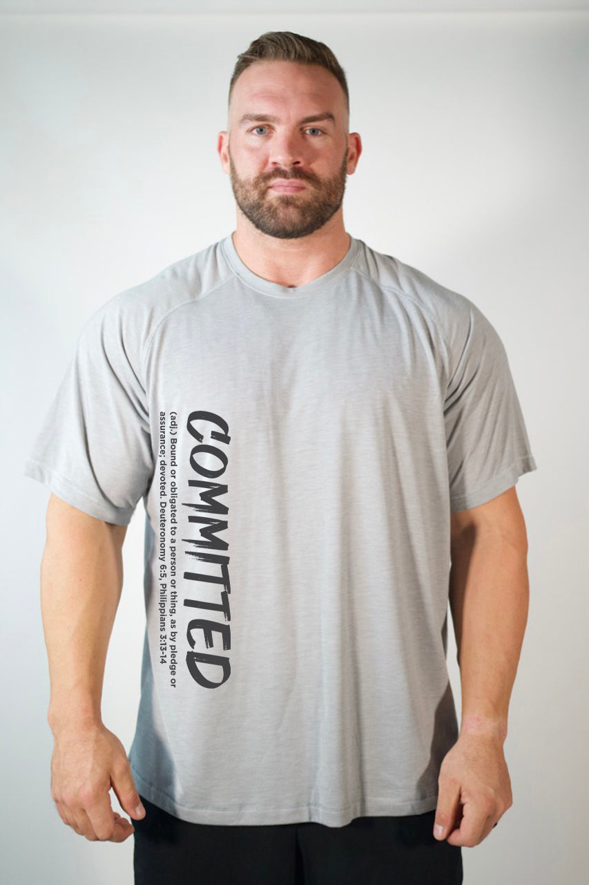 T-Shirt Performance Men's "Committed"