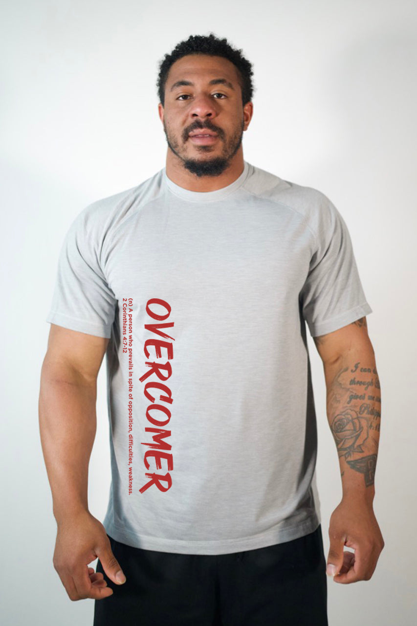 T-Shirt Performance Men's "Overcomer"