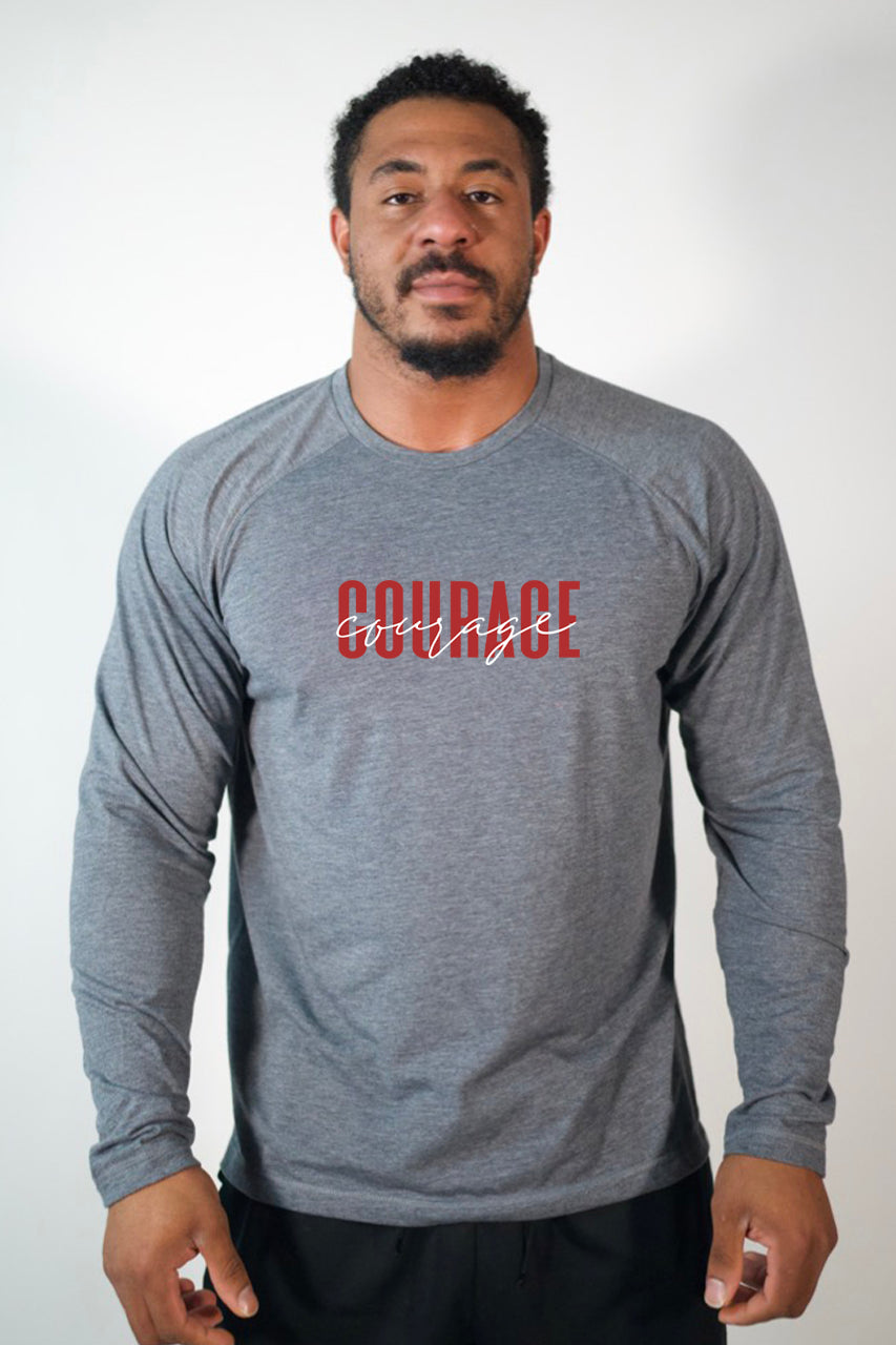 LS T-Shirt Performance "Courage"