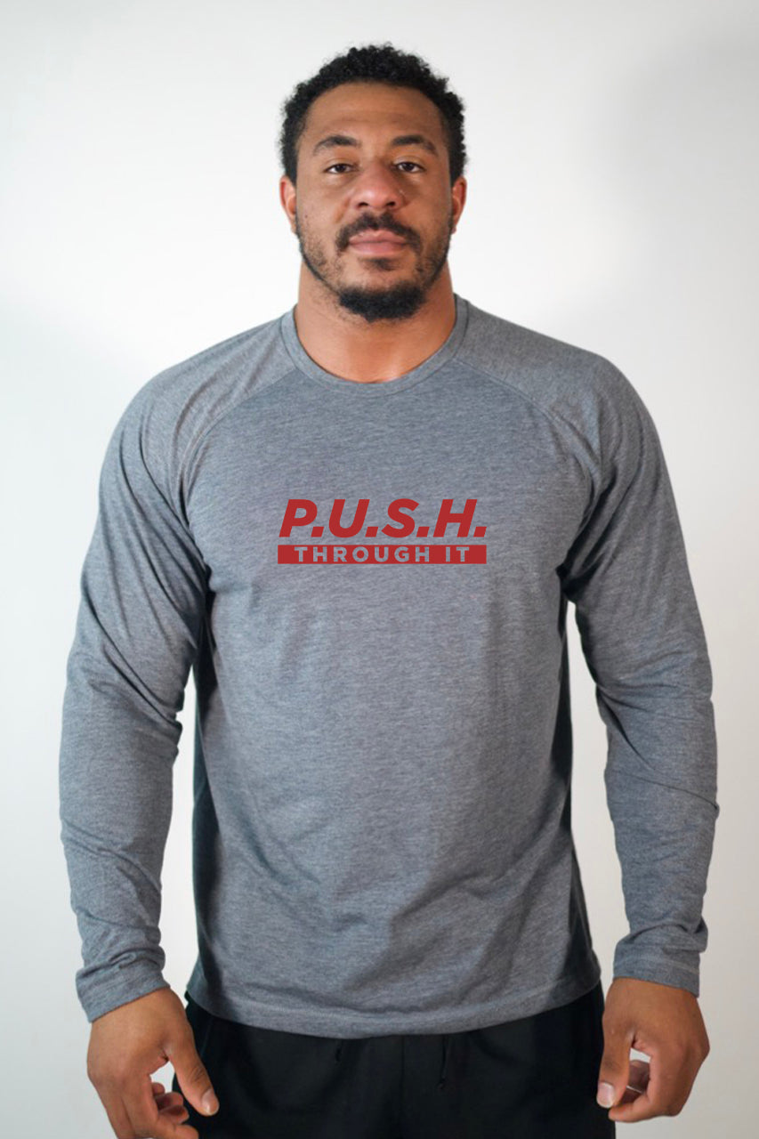 LS T-Shirt Performance "PUSH"