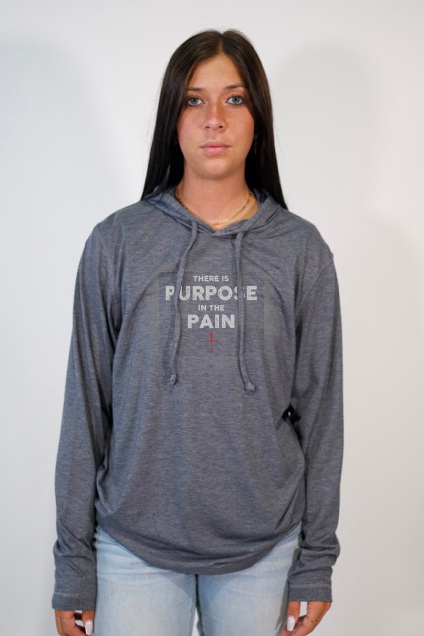 LS Hooded Performance "Purpose In Pain"