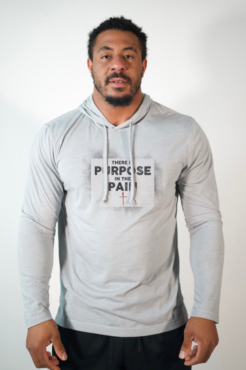 LS Hooded Performance "Purpose In Pain"