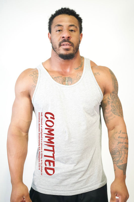 Tank Top Men's "Committed"