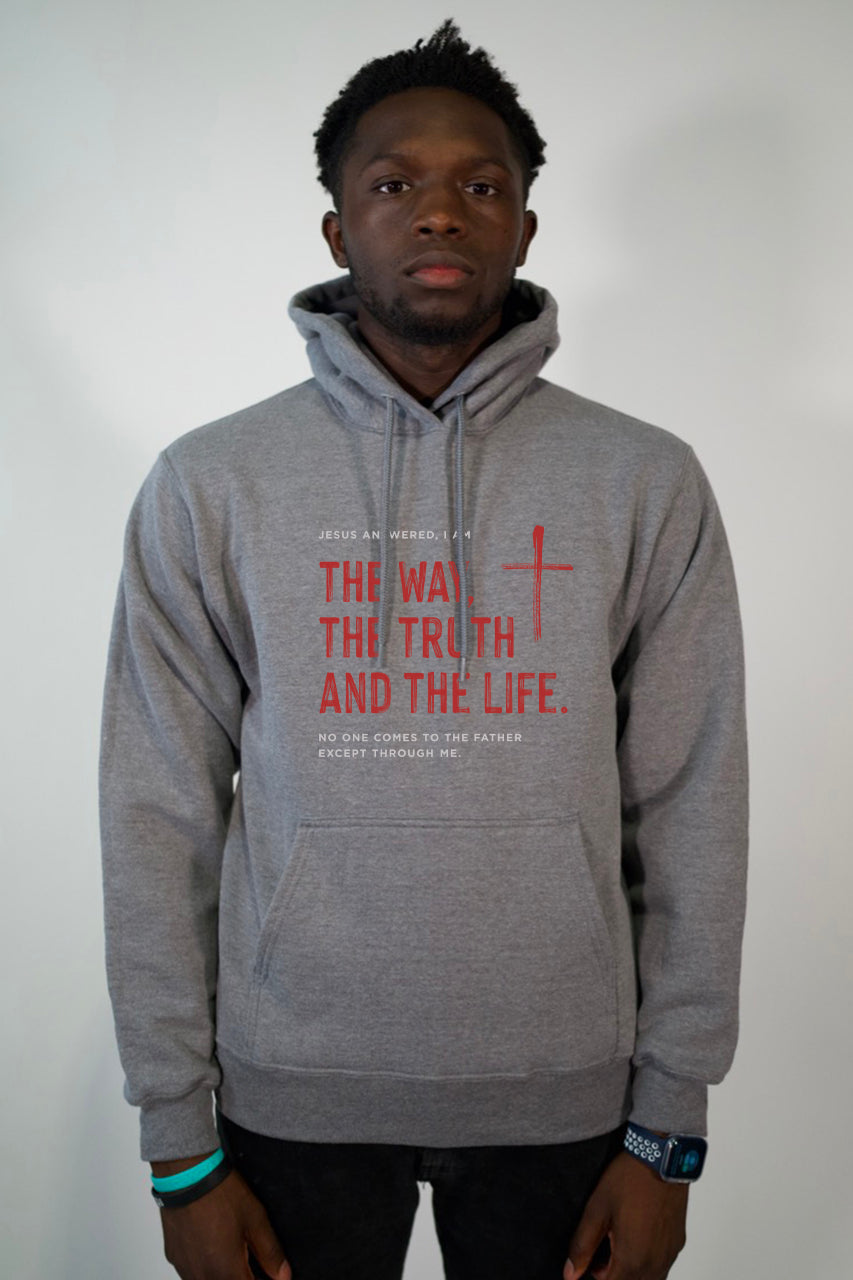 Sweatshirt "Jesus Answered"