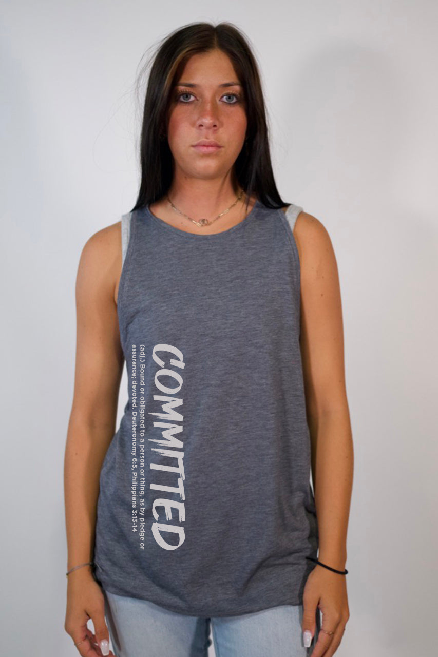 Tank Top Women's "Committed"