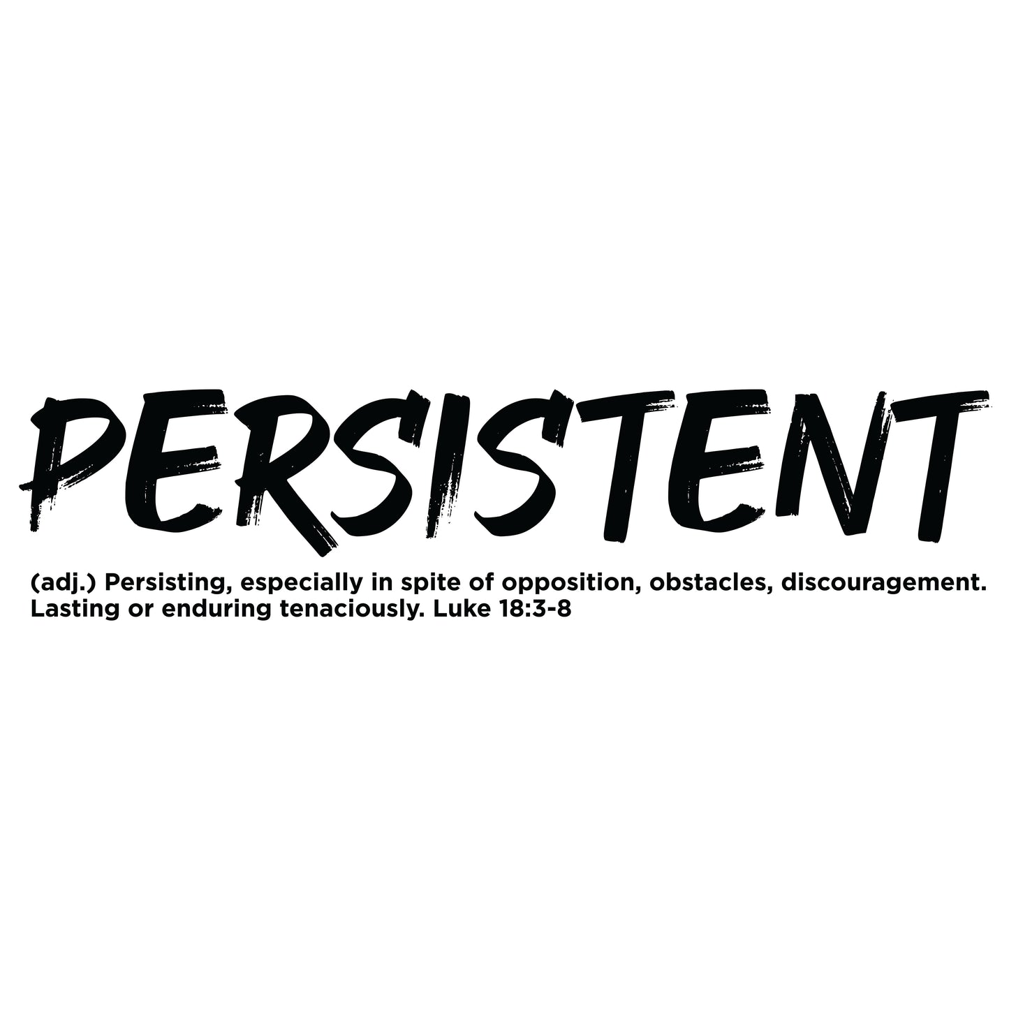 T-Shirt Performance Men's "Persistent"