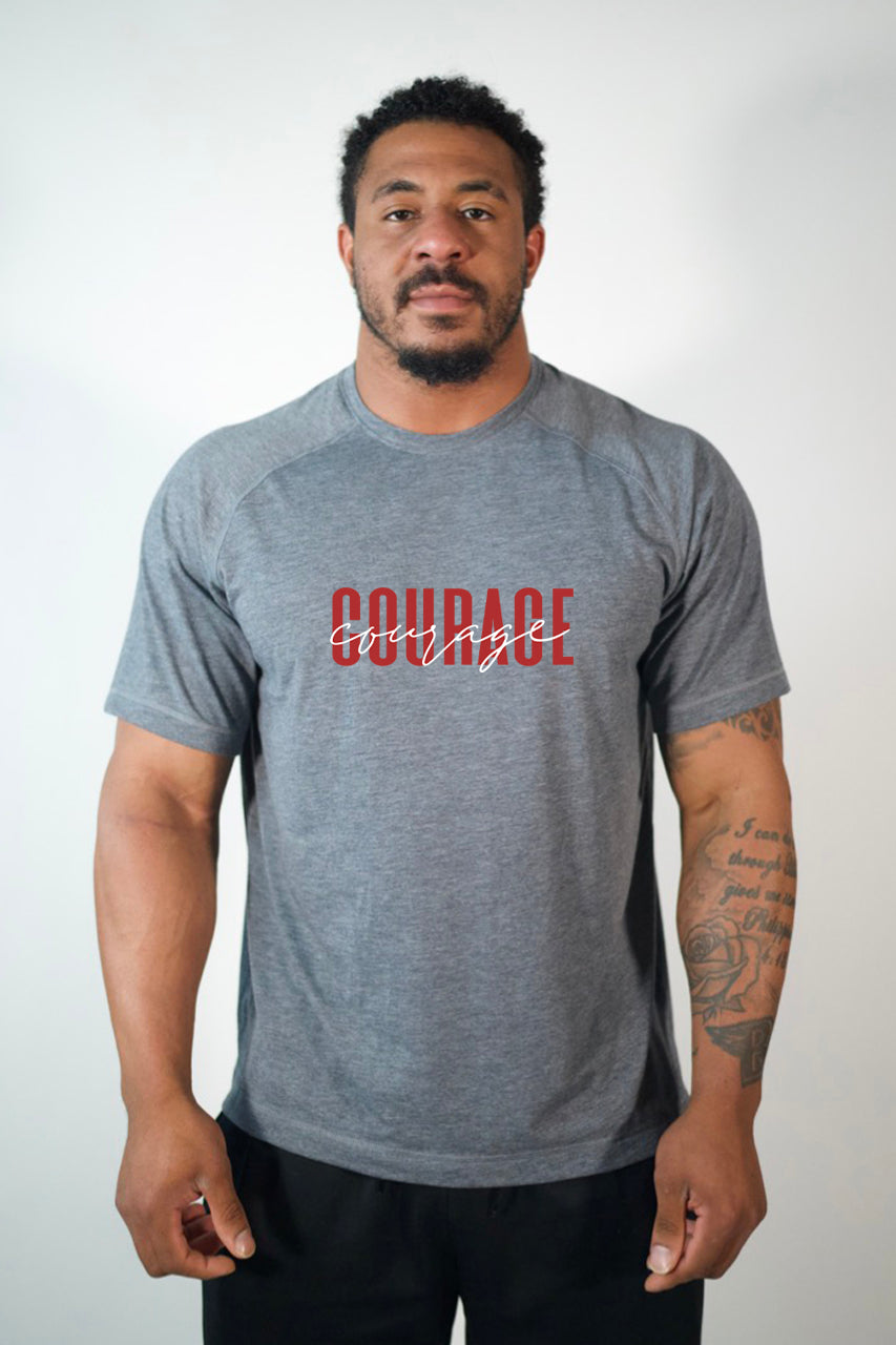 T-Shirt Performance Men's "Courage"