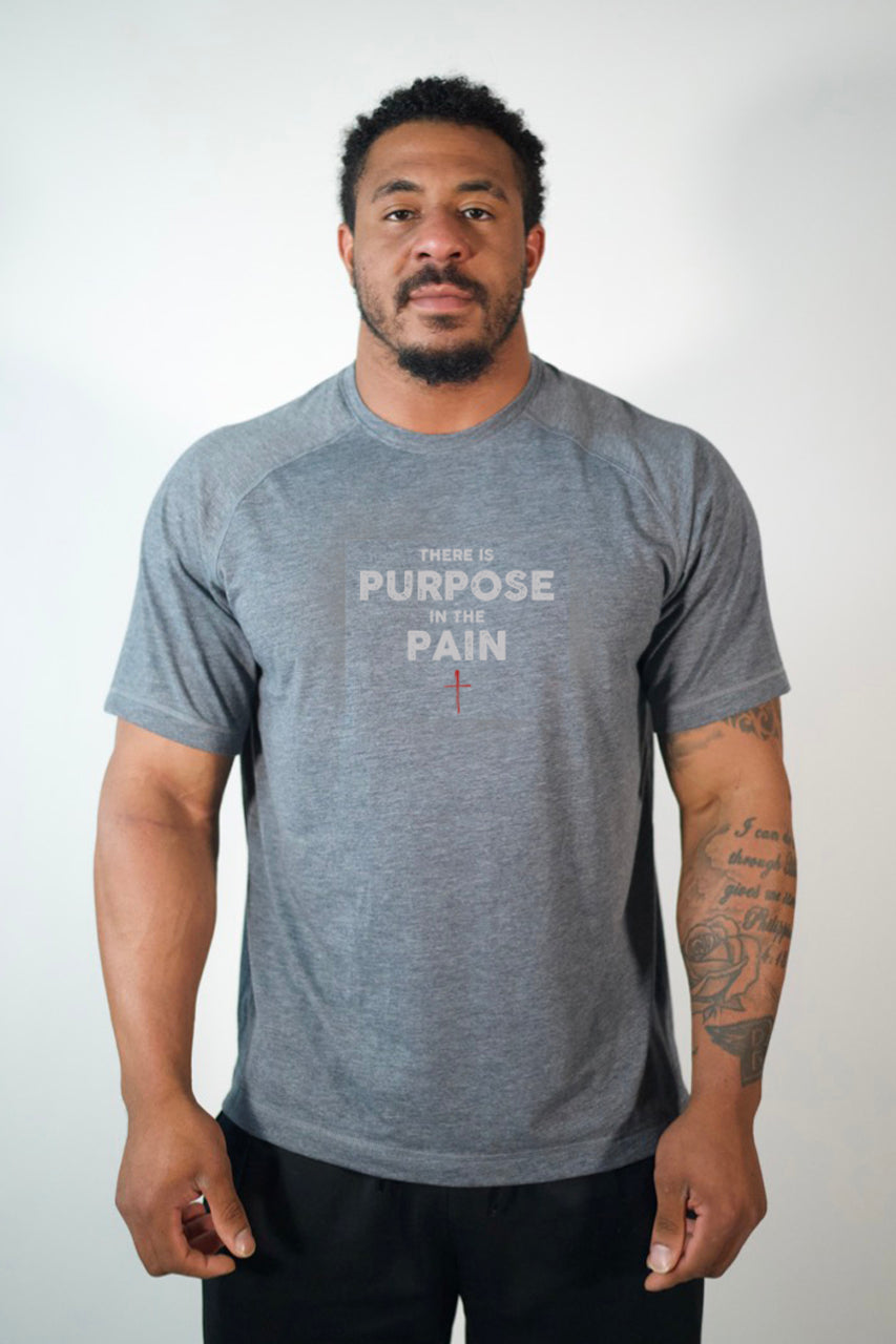 T-Shirt Performance Men's "Purpose in Pain"